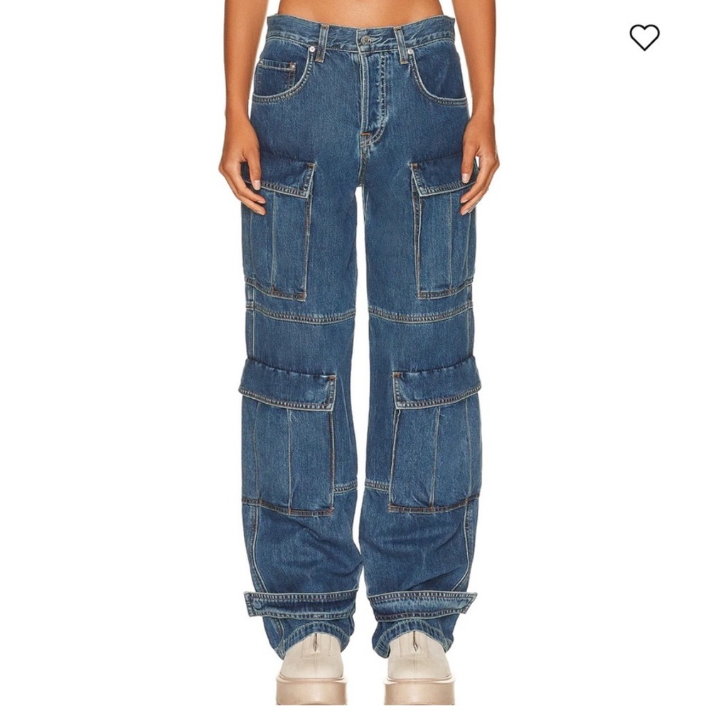 GRLFRND Lex Cargo Jeans Size 27